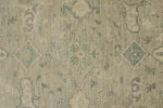 10x14 Beige and Ivory Turkish Oushak Rug