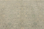 10x14 Beige and Ivory Turkish Oushak Rug