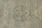 10x14 Gray and Beige Turkish Oushak Rug