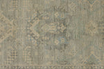 10x14 Gray and Beige Turkish Oushak Rug