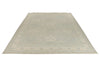 10x14 Gray and Beige Turkish Oushak Rug