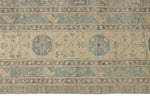 10x14 Gray and Beige Turkish Oushak Rug