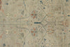 8x10 Ivory and Multicolor Turkish Oushak Rug