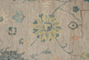 9x12 Light Purple and Ivory Turkish Oushak Rug