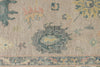 9x12 Light Purple and Ivory Turkish Oushak Rug