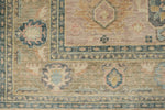 9x12 Pınk and Light Camel Turkish Oushak Rug