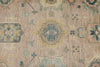 9x12 Pınk and Light Camel Turkish Oushak Rug