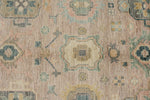 9x12 Pınk and Light Camel Turkish Oushak Rug