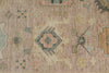 9x12 Pınk and Light Camel Turkish Oushak Rug