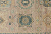 9x12 Pınk and Light Camel Turkish Oushak Rug