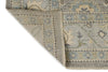 9x12 Light Gray and Light Blue Turkish Oushak Rug