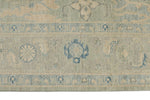 8x10 Light Olive Green and Ivory Turkish Oushak Rug
