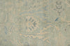8x10 Light Olive Green and Ivory Turkish Oushak Rug