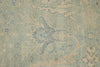 8x10 Light Olive Green and Ivory Turkish Oushak Rug