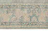 6x8 Blue and Beige Turkish Oushak Rug