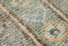 3x12 Light Gray and Ivory Turkish Oushak Runner