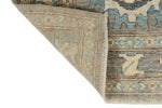 3x12 Light Gray and Ivory Turkish Oushak Runner