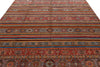 9x12 Multicolor Tribal Rug