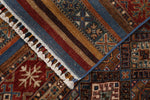 9x12 Multicolor Tribal Rug