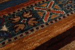 9x12 Multicolor Tribal Rug