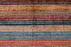 6x8 Gray and Multicolor Tribal Rug