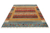 6x8 Red and Multicolor Anatolian Traditional Rug