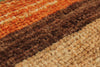 6x8 Brown and Multicolor Tribal Rug