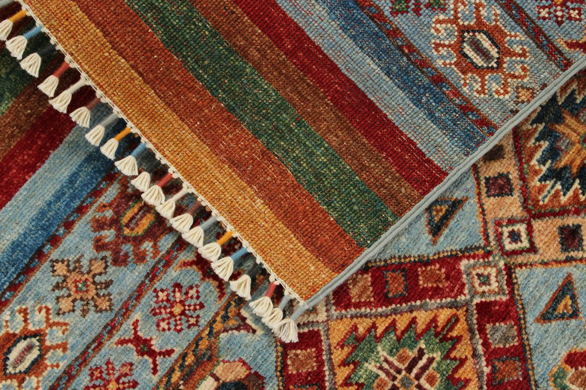 6x8 Multicolor Tribal Rug
