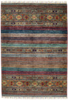 6x8 Multicolor Tribal Rug