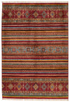 5x7 Multicolor Tribal Rug