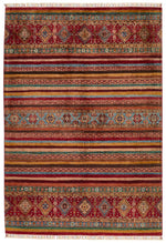 5x7 Multicolor Tribal Rug