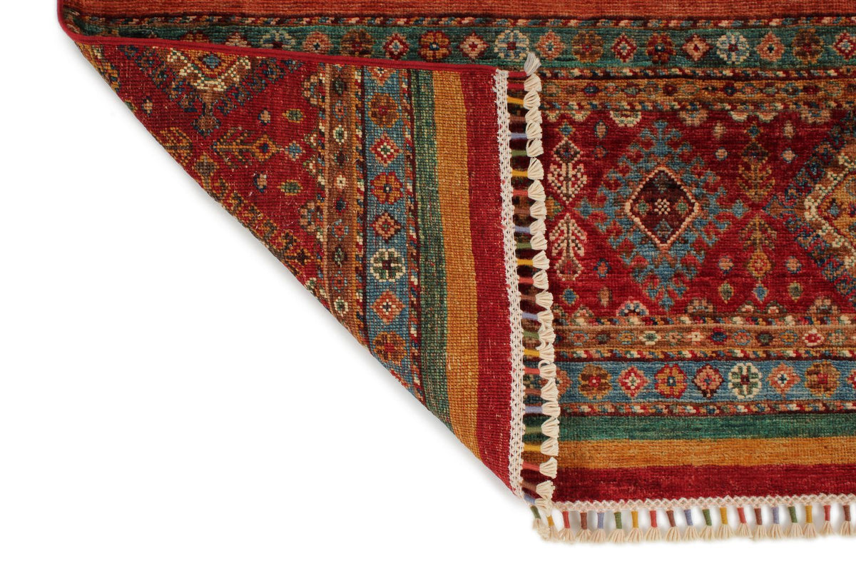 5x7 Multicolor Tribal Rug