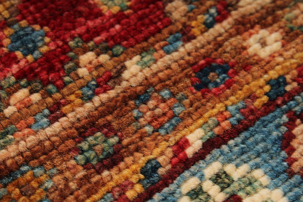 5x7 Multicolor Tribal Rug