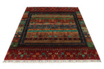 5x7 Multicolor Anatolian Traditional Rug