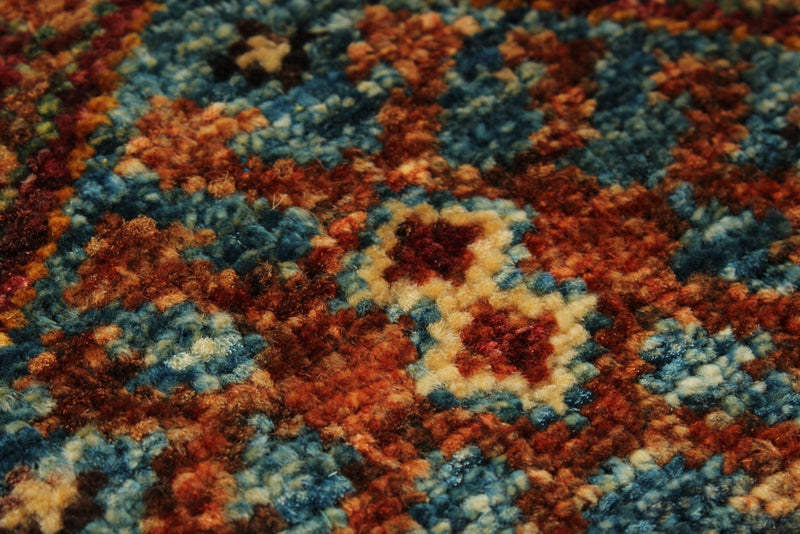 5x7 Multicolor Tribal Rug