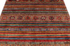 5x7 Multicolor Tribal Rug