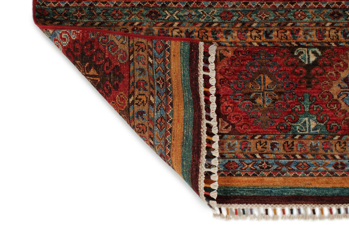 5x7 Multicolor Tribal Rug