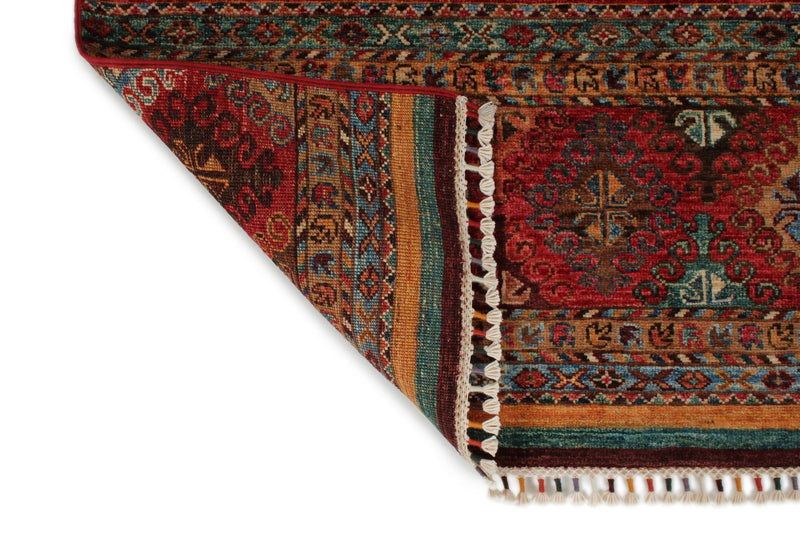 5x7 Multicolor Tribal Rug