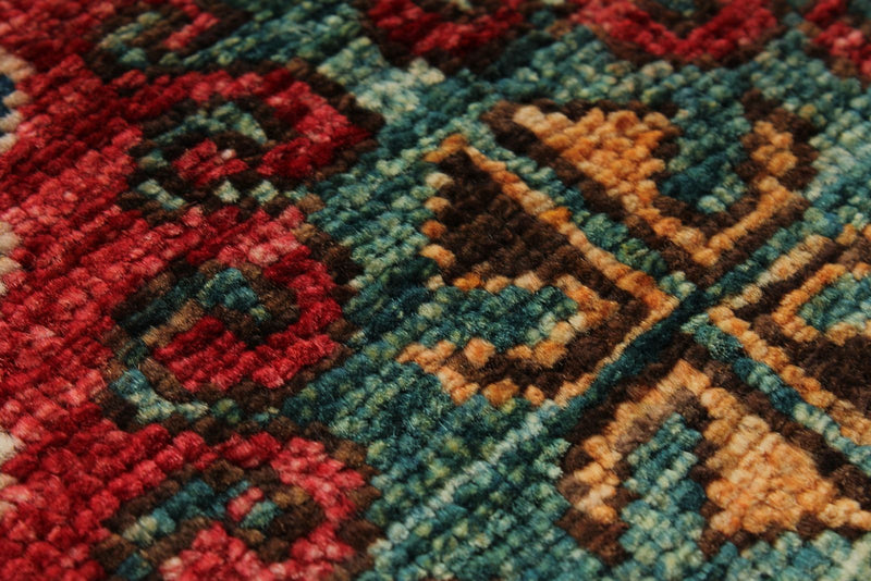 5x7 Multicolor Tribal Rug
