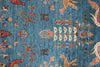 3x22 Blue and Multicolor Anatolian Traditional Runner