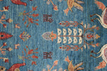 3x22 Blue and Multicolor Anatolian Traditional Runner