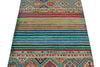 3x5 Turquoıse and Multicolor Tribal Rug