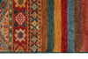 3x5 Red and Multicolor Tribal Rug