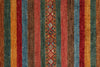 3x5 Red and Multicolor Tribal Rug