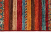 3x5 Red and Multicolor Tribal Rug