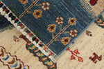 4x5 Beige and Multicolor Anatolian Traditional Rug