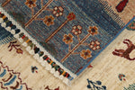 4x5 Beige and Multicolor Anatolian Traditional Rug