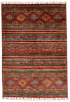 3x5 Multicolor Tribal Rug