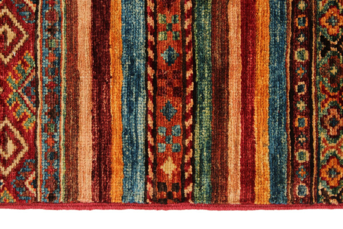 3x5 Multicolor Tribal Rug
