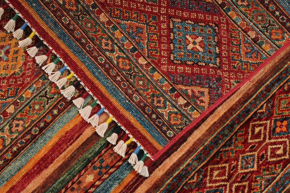 3x5 Multicolor Tribal Rug